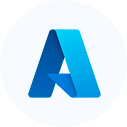Ícone com o logo da Azure.