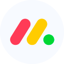 Icone com o logo da Monday.