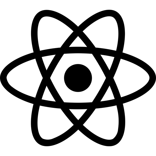 Logo do framework React.