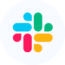 Ícone com o logo da Slack.